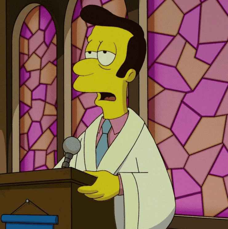 Reverend Lovejoy (Simpsons) Image