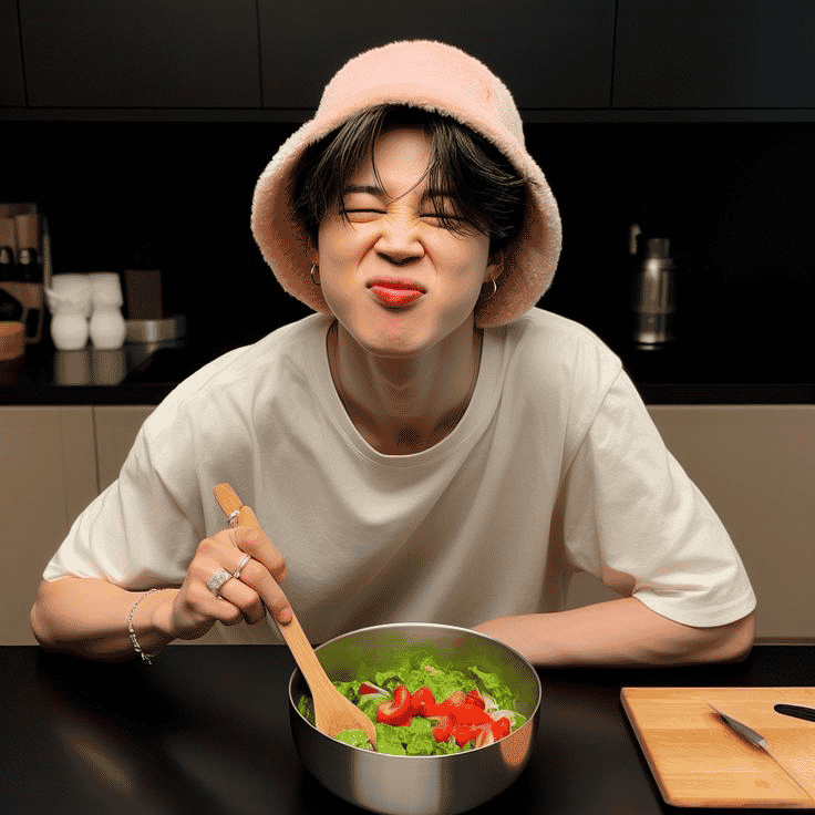 AI Jimin BTS Image