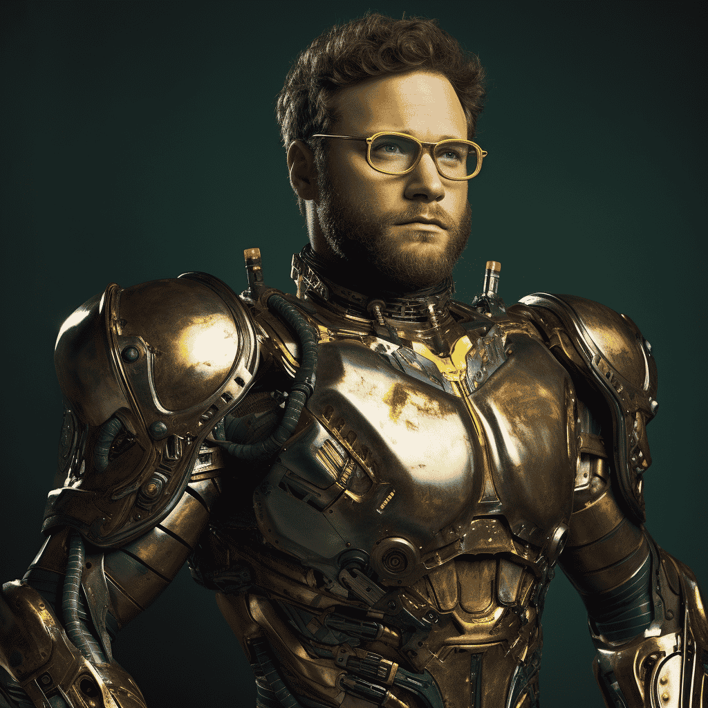 Seth Rogen AI Image