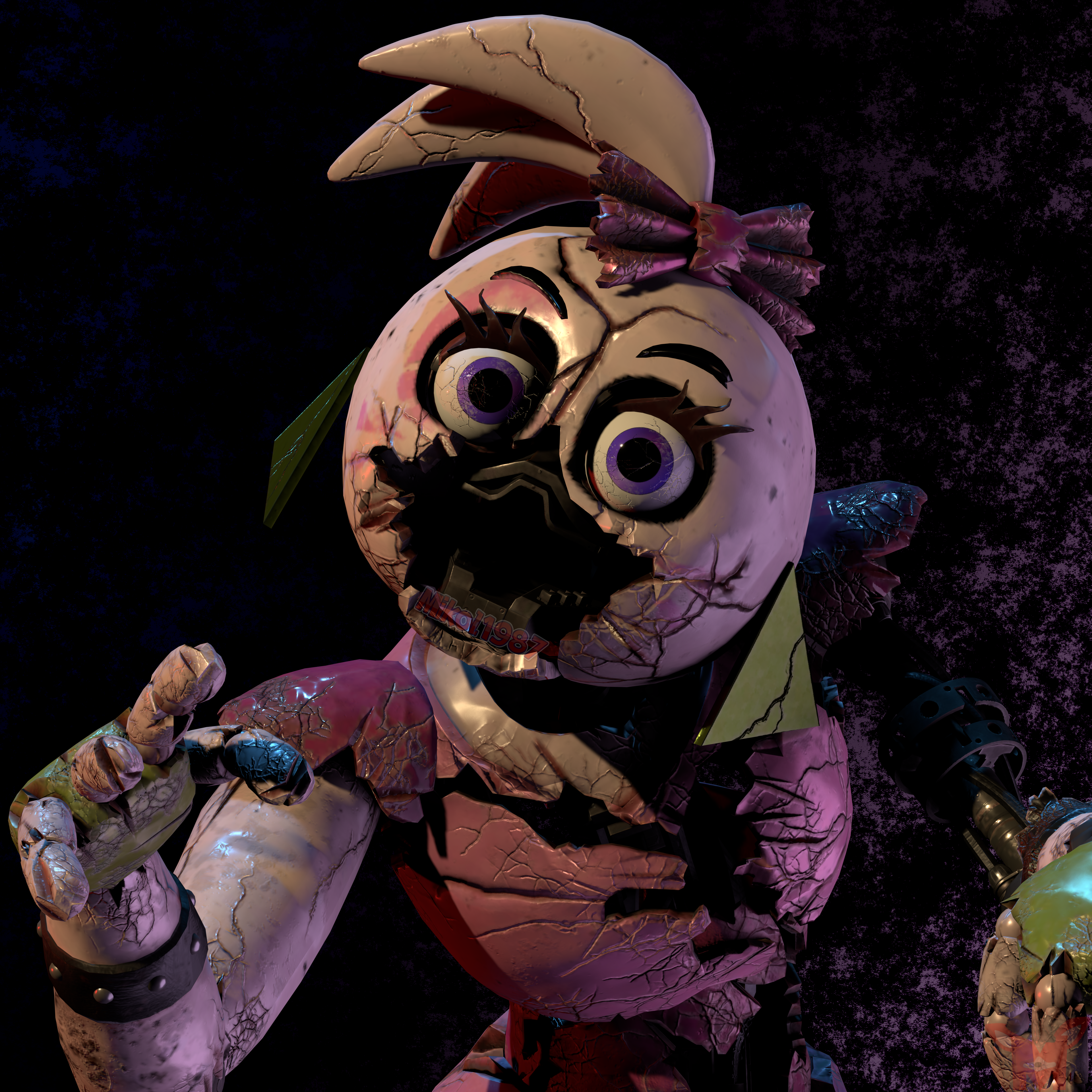 Shattered Chica Image