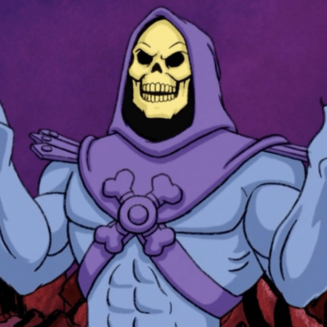 Skeletor laugh