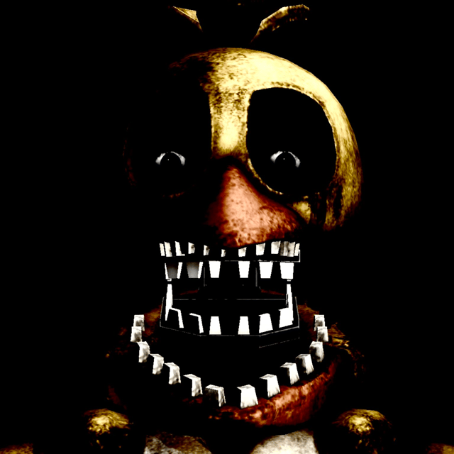  Withered Chica Model