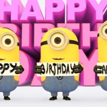 Minions.hapyy Birthday