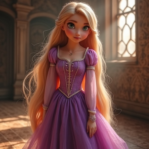 Rapunzel new good voice 