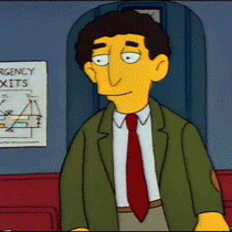 Mr. Bergstrom (Simpsons, Dustin Hoffman)