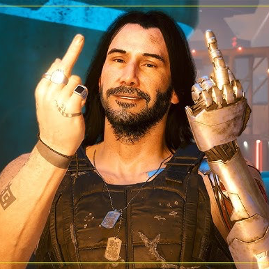 Johnny Silverhand RUS (Cyberpunk 2077)