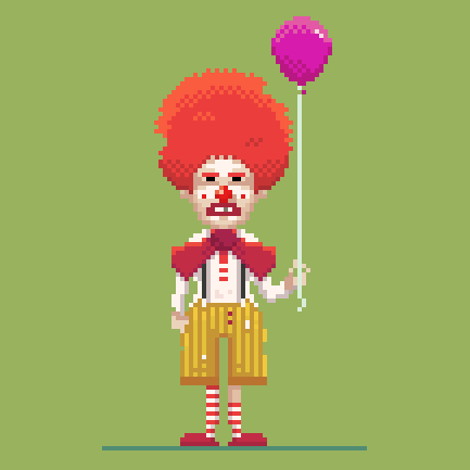 Ransome the Clown (Thimbleweed Park) Image