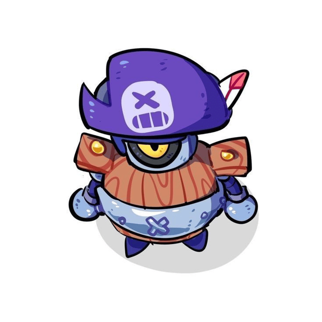 Darryl brawl stars  Image