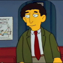 Mr. Bergstrom (Simpsons, Dustin Hoffman) Image